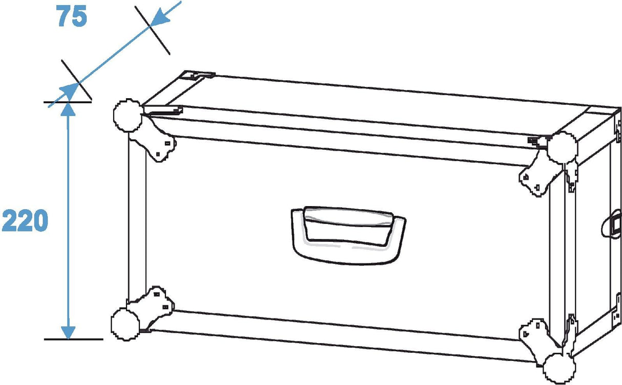 Effect rack (W:52 x 40 x 23cm)