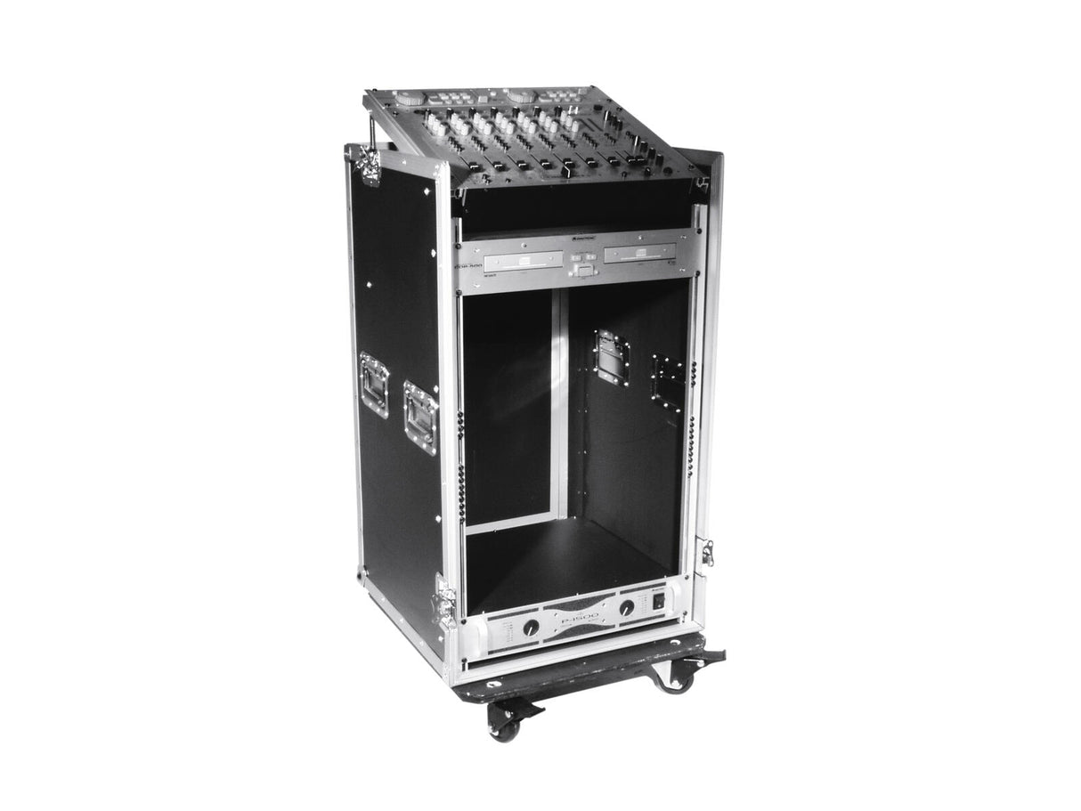 Roadinger Combo Case Pro 17U with wheels