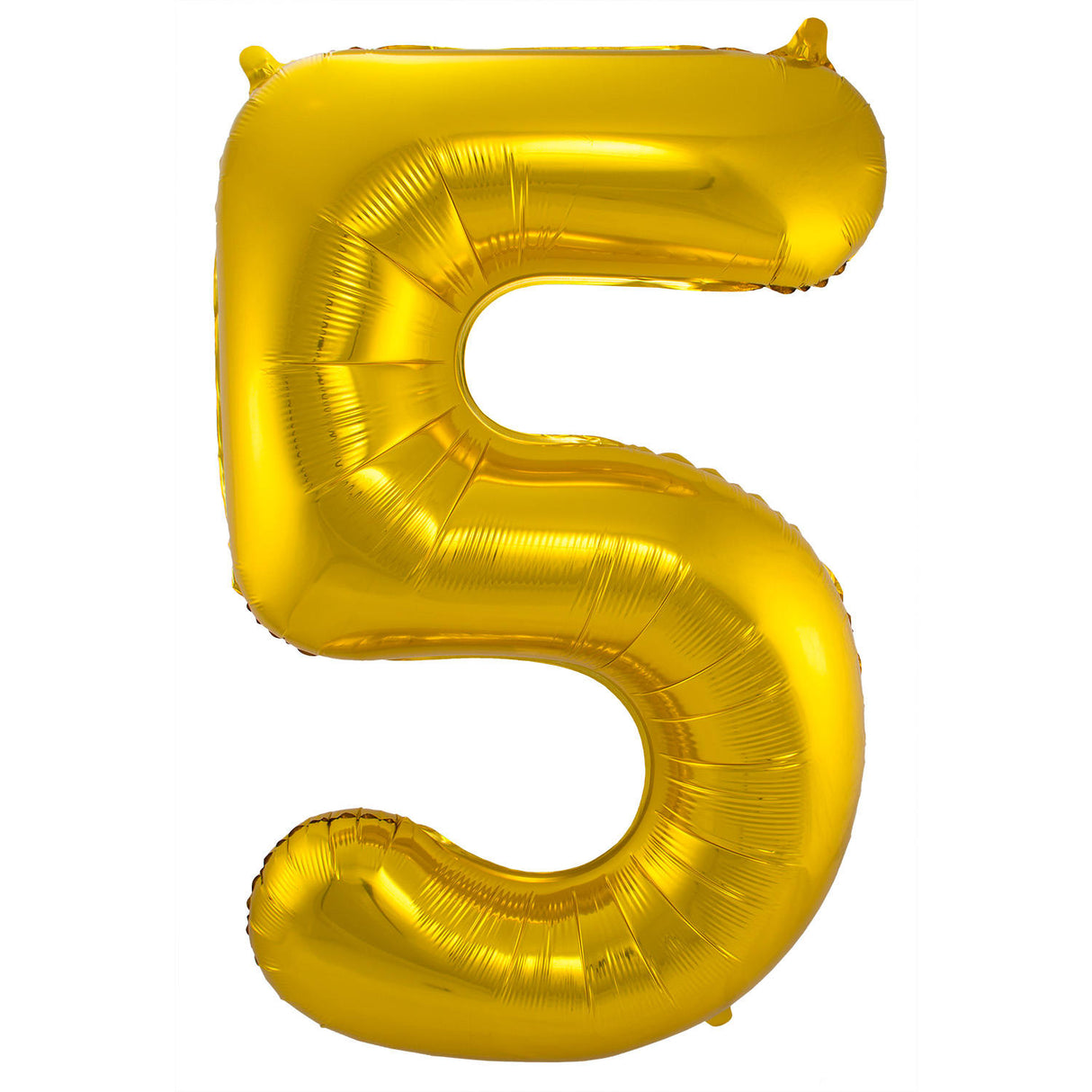 5 Shaped Number Foil Balloon Gold (86 cm)