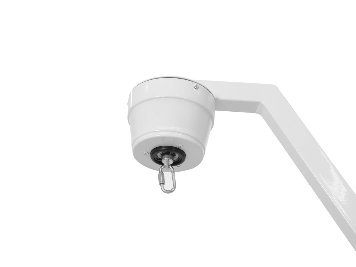 Holder with motor for mirror balls up to 50cm (White)