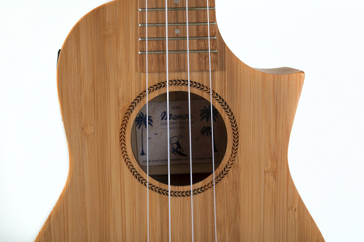 GEWA Concert Ukulele Manoa Bamboo - E-A Concert