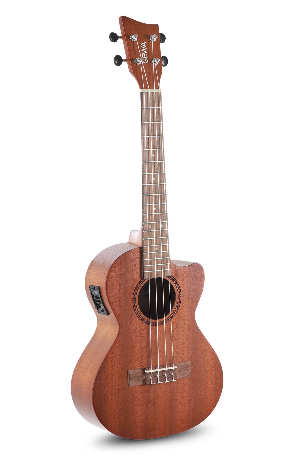 GEWA Tenor Ukulele Manoa Kaleo - E-A Tenor (Sapelli matte)