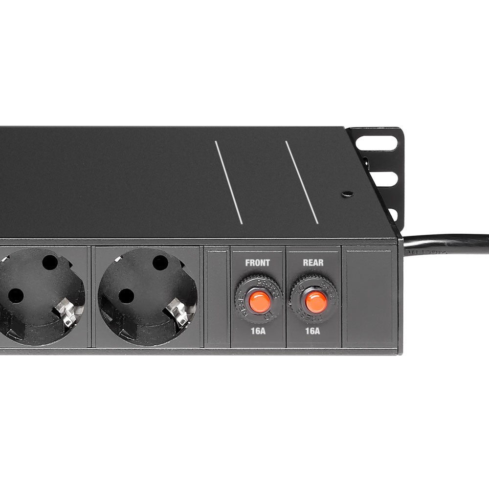 Adam Hall 19" Double Power Track