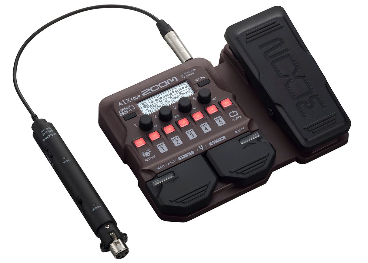 Zoom A1X Four Acoustic Effects Pedal