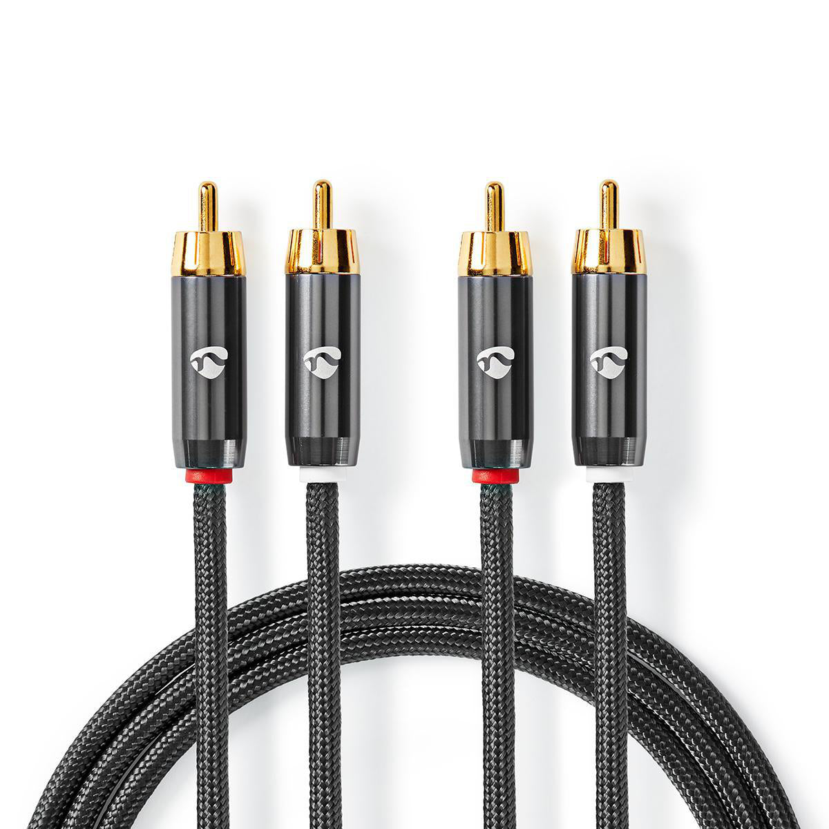 Premium Stereo Phono cable (1m)