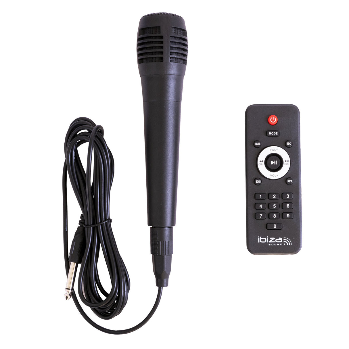 IBIZA Party Speaker with Lights and Bluetooth