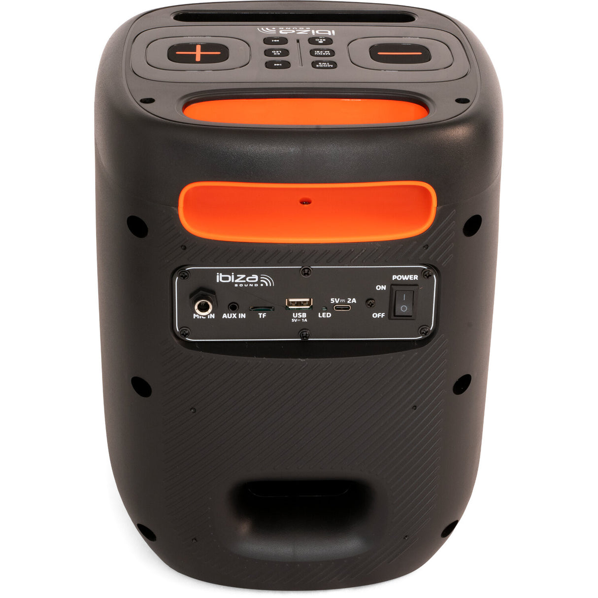 IBIZA Party Speaker with Lights and Bluetooth