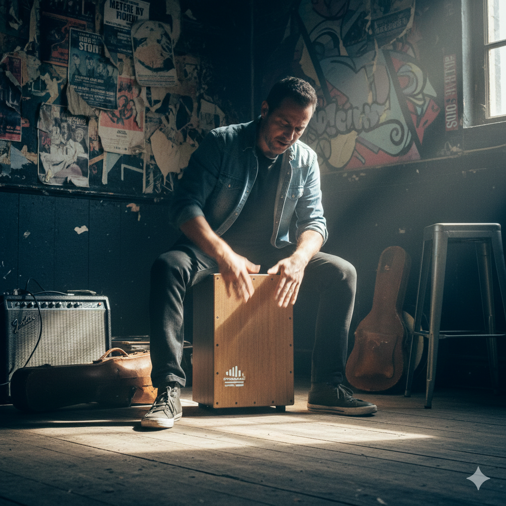 Grooveland Cajon (Zebra)