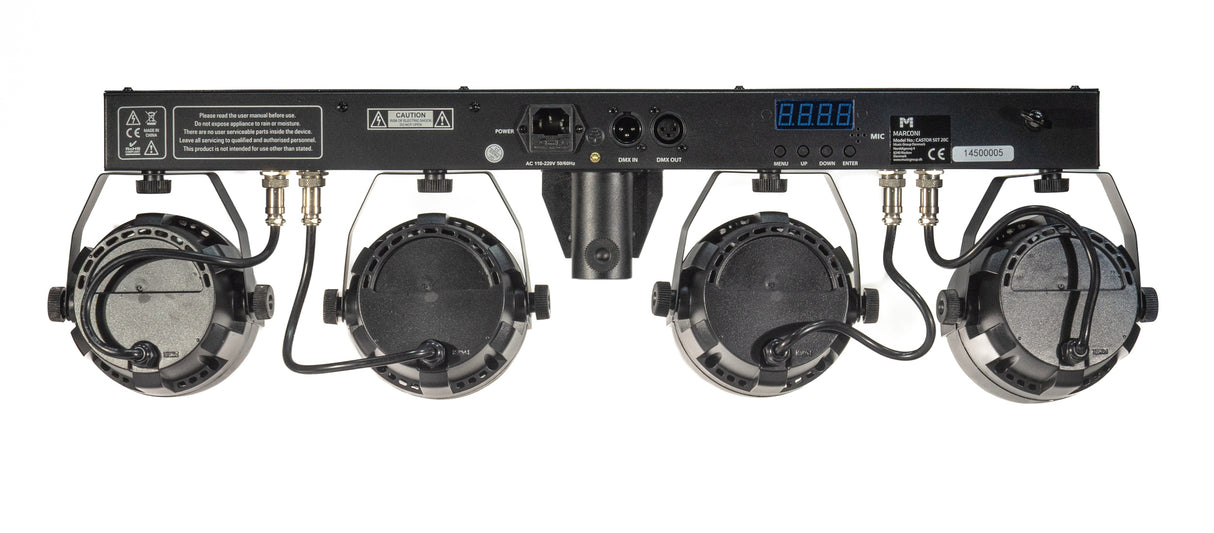 Marconi Castor Party Light Package (RGBW wash)