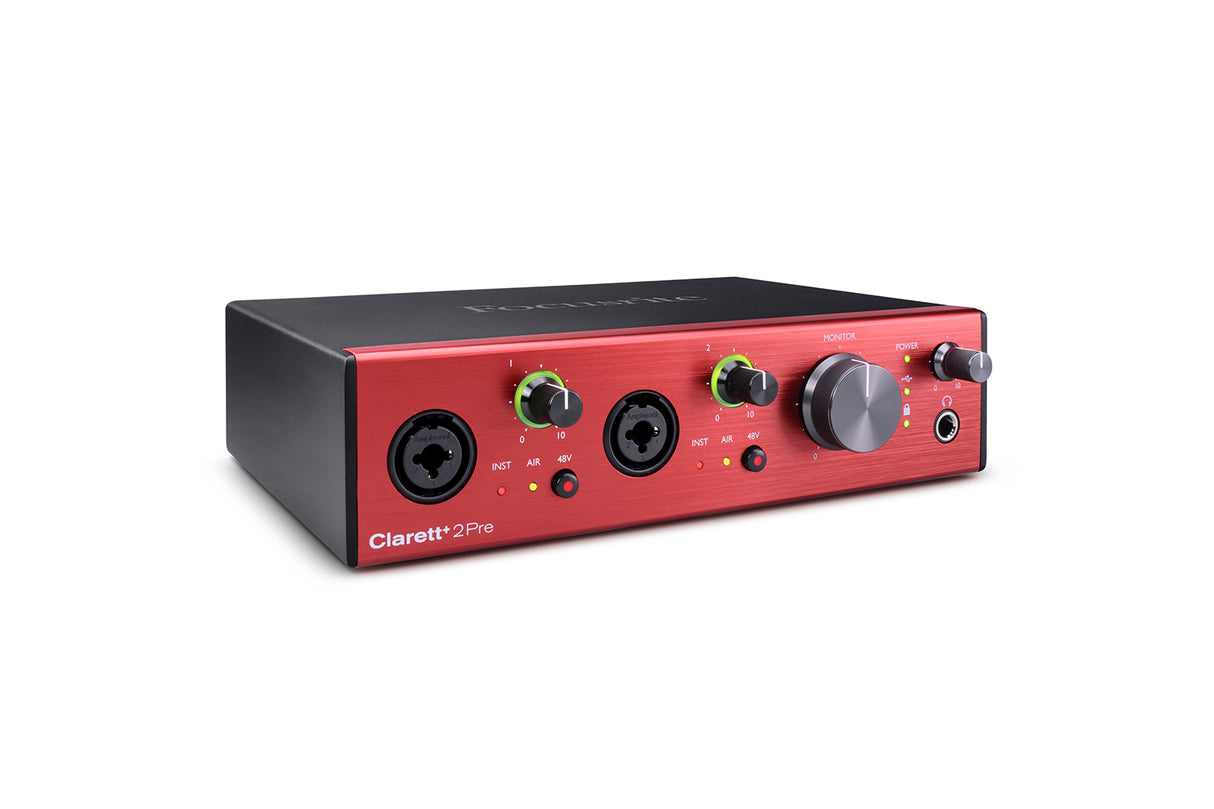 Focusrite Clarett+ 2Pre USB Sound Card