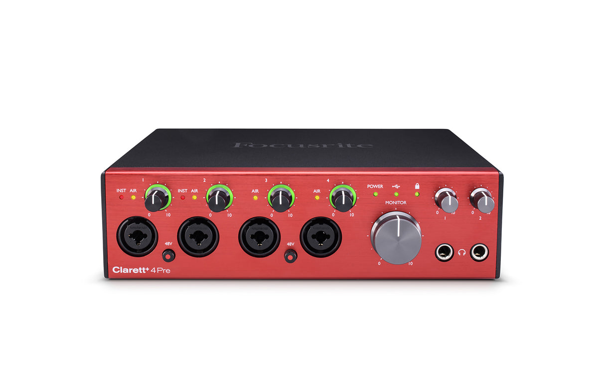 Focusrite Clarett+ 4Pre USB Sound Card