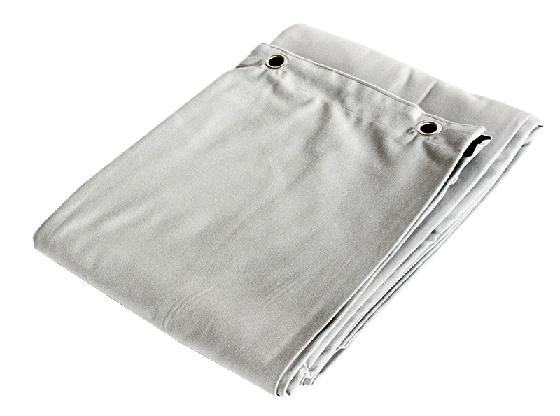 Molton Backdrop with Eyelets (Light Grey)