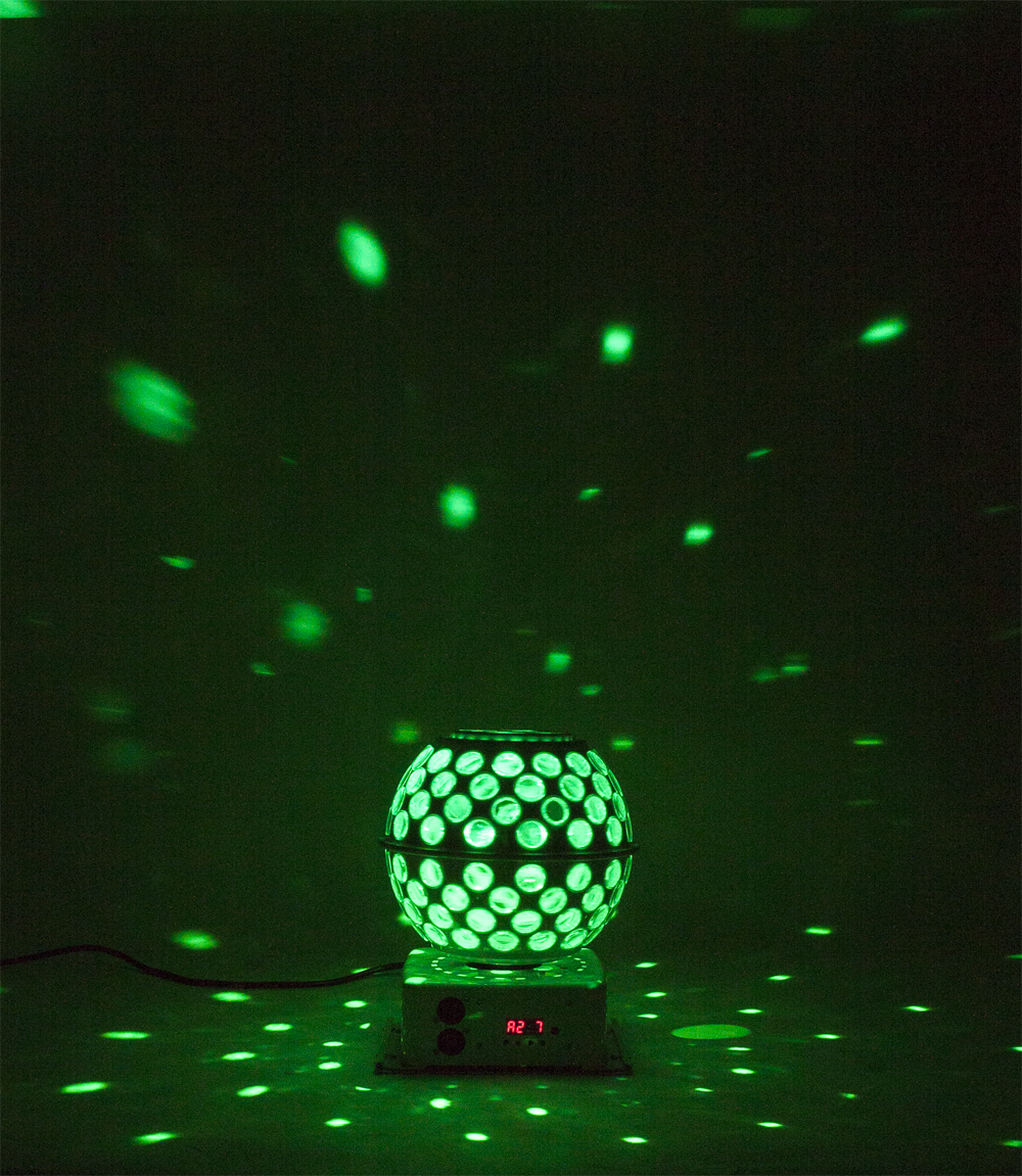 Ibiza LED Disco Ball RGBW