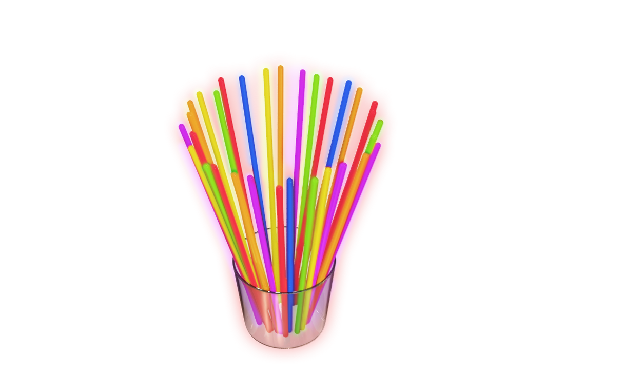 Glowstick Bracelet, one color, 100 pieces