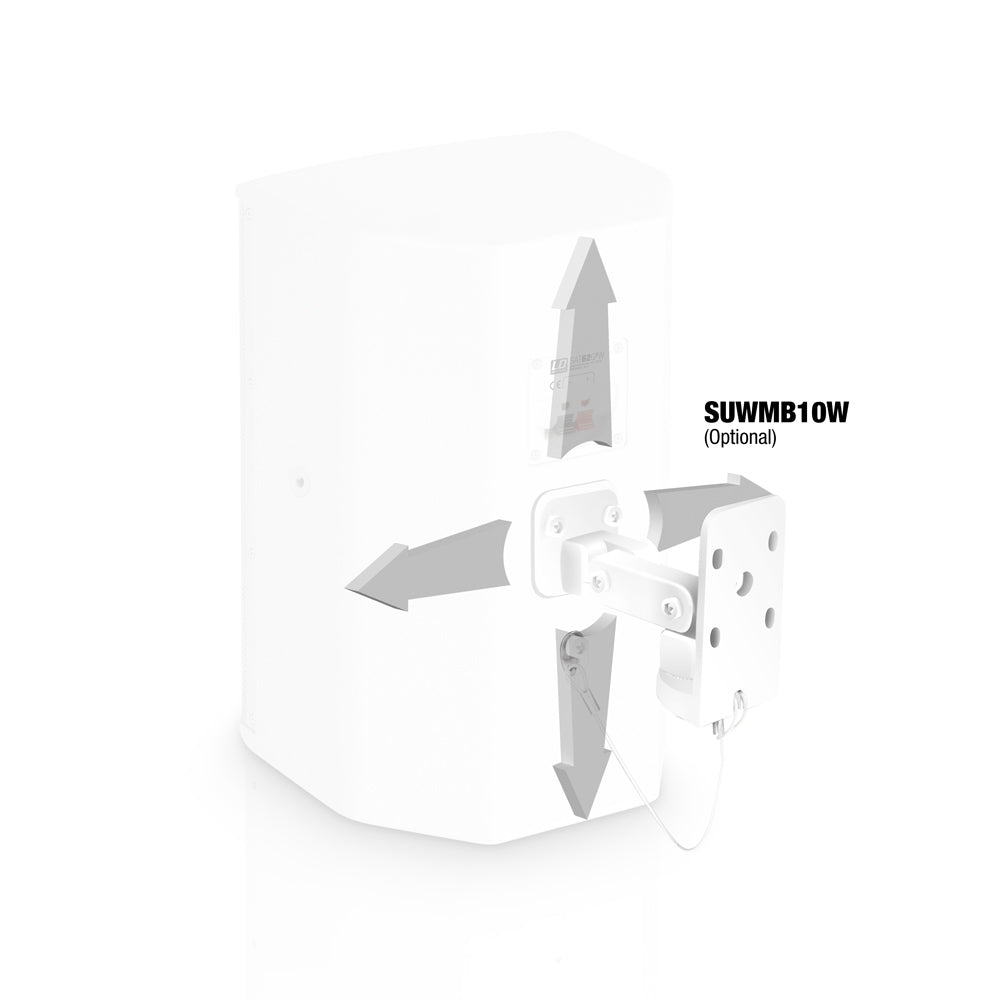 LD Systems SAT 62 G2 Speaker Set 80W RMS 8 Ohm White