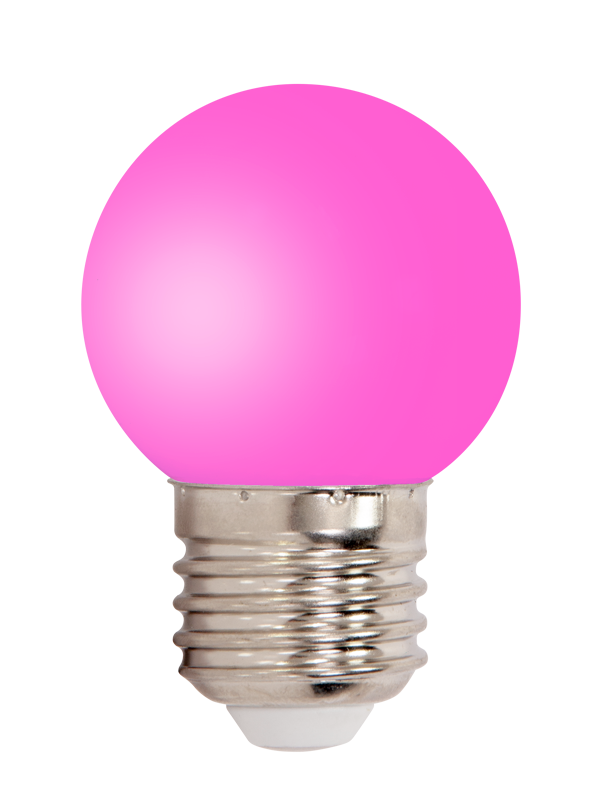 Colored LED Bulbs (6 pcs)