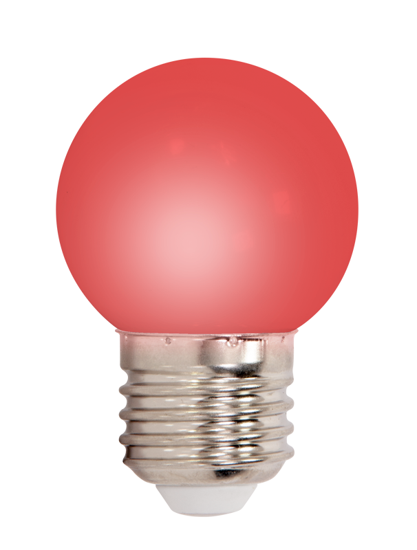 Colored LED Bulbs (6 pcs)