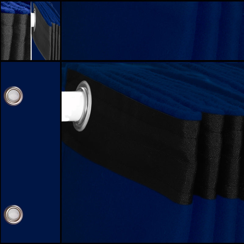 Molton Backdrop with Eyelets (Blue)