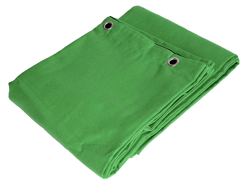 Green Screen Backdrop with eyelets (width x height)
