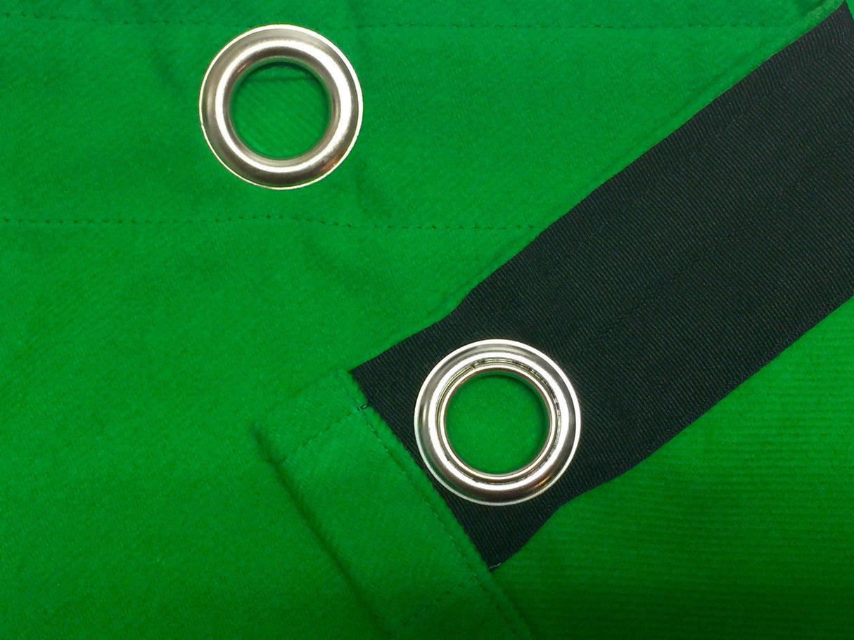 Green Screen Backdrop with eyelets (width x height)