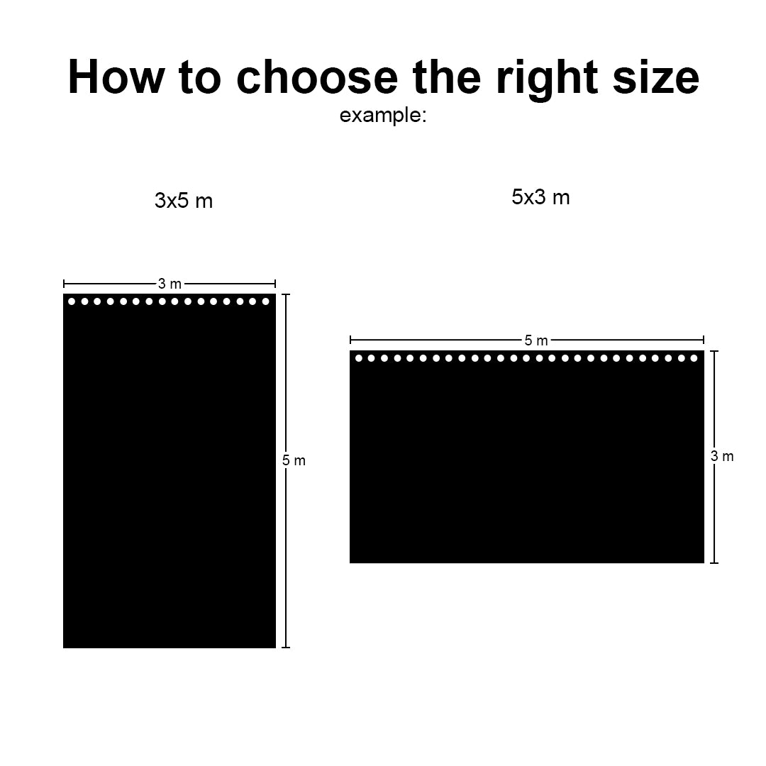 Green Screen Backdrop with eyelets (width x height)