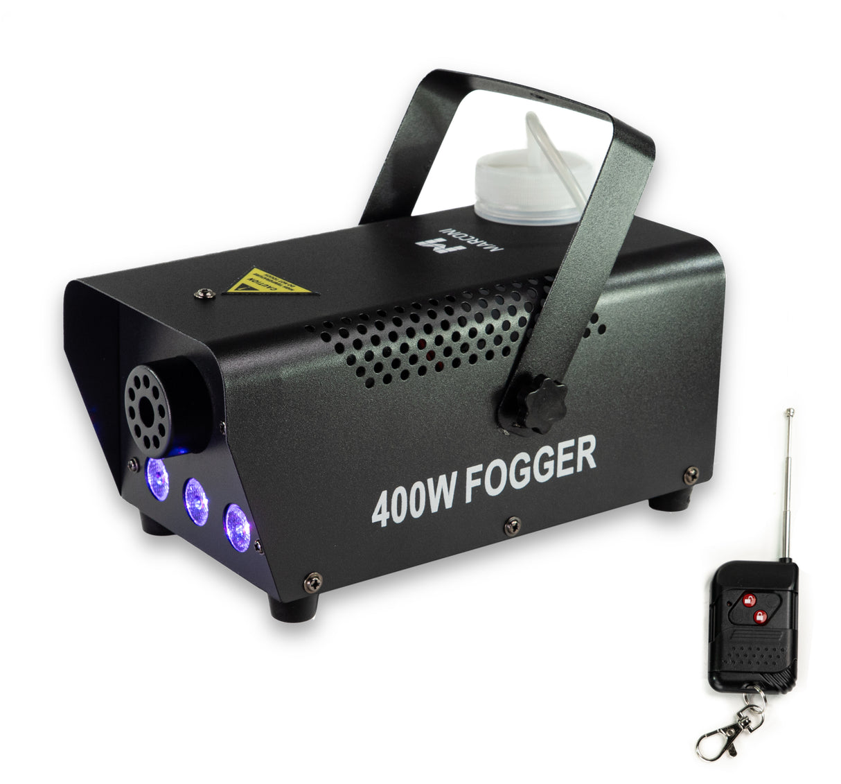 Marconi RGB Smoke Machine (400 W, Black) Bundle