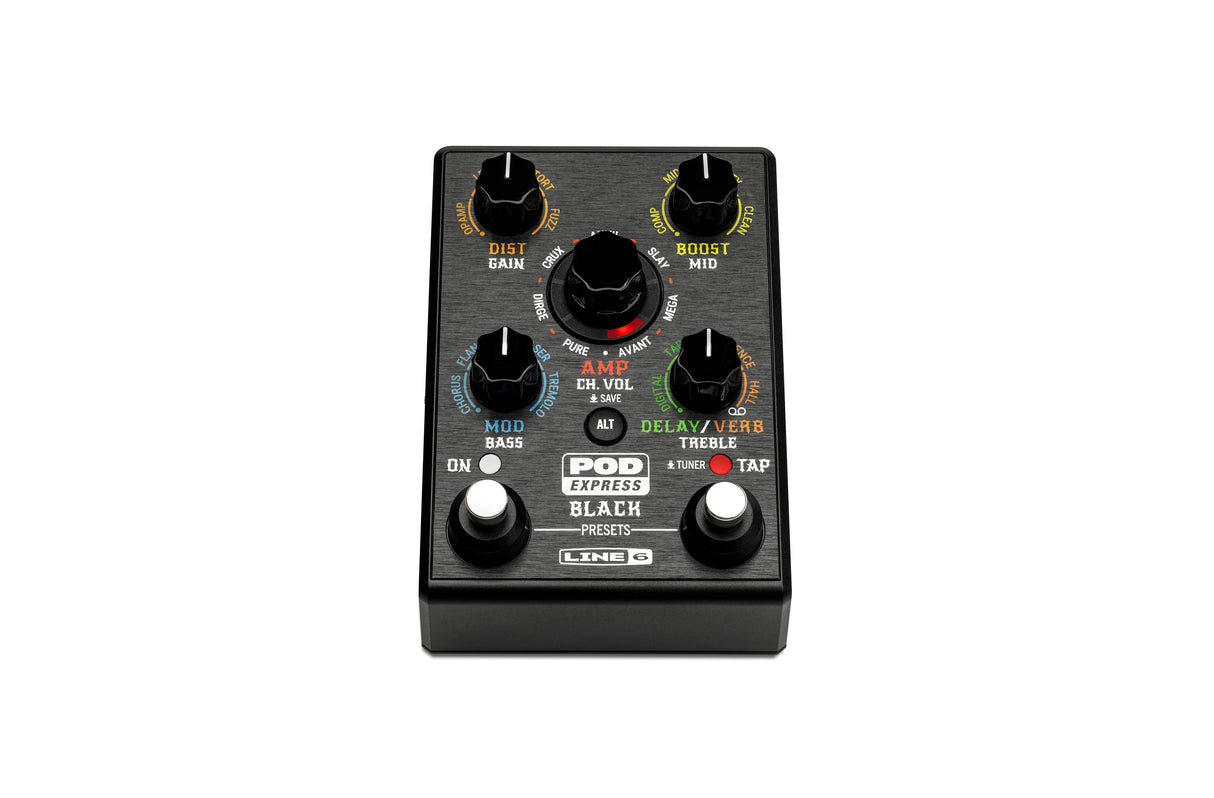 Line6 Pod Express Black Guitar Multi-effect