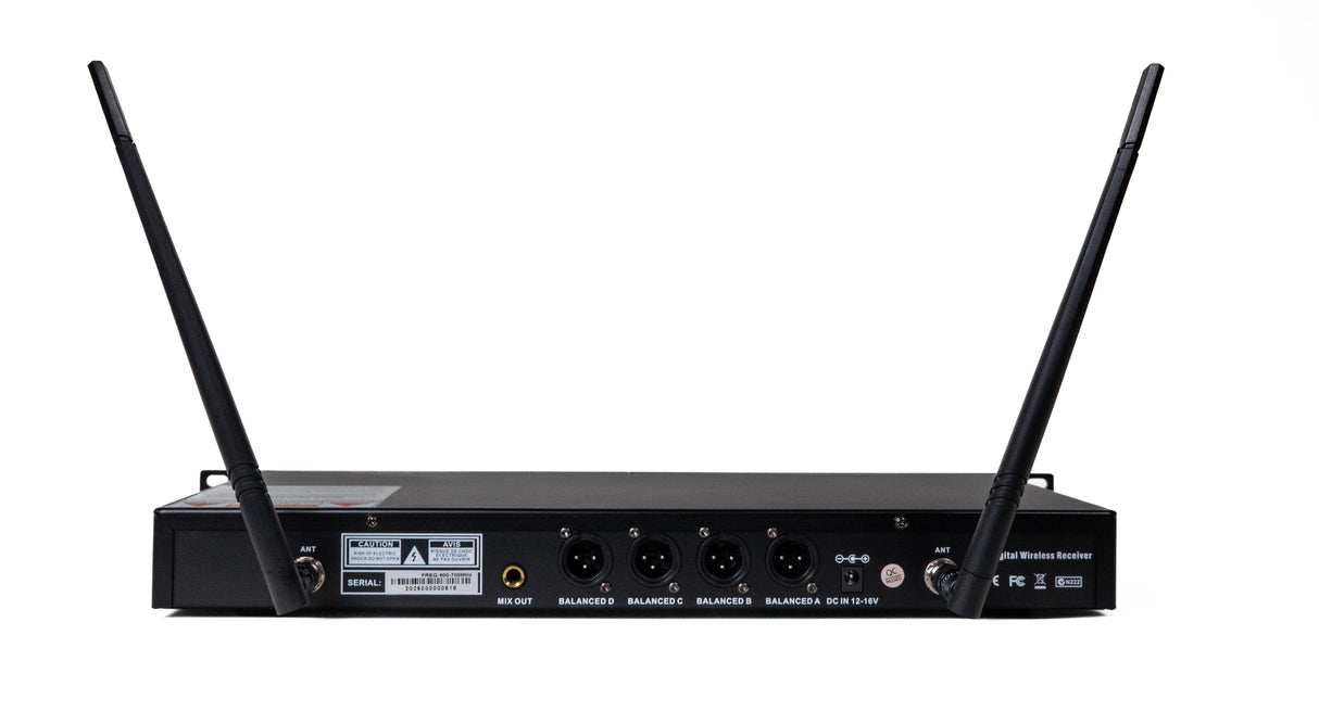 Renton Rack Wireless System (4 Headsets)