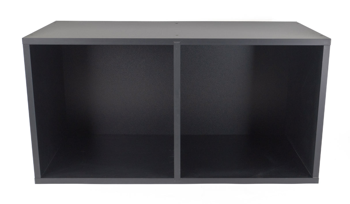 Studio 57 Storage Shelf for Vinyl Records (71.5 x 36.5 cm, Black)