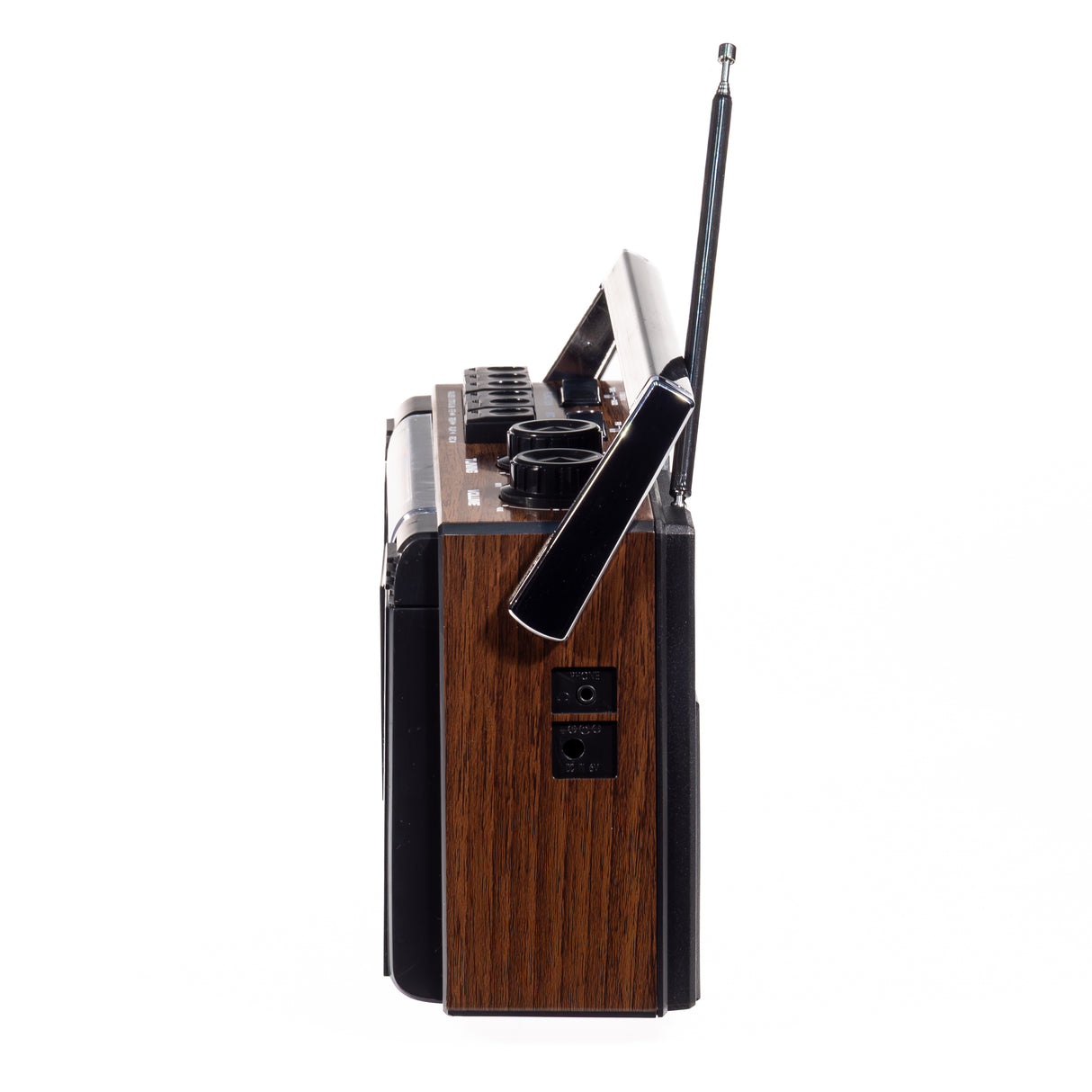 Studio 57 Cassette Player with FM & Bluetooth, Brown