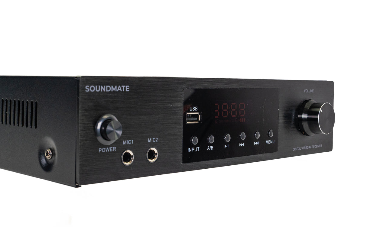 SoundMate Hi-Fi amplifier w. Bluetooth (2x50W)