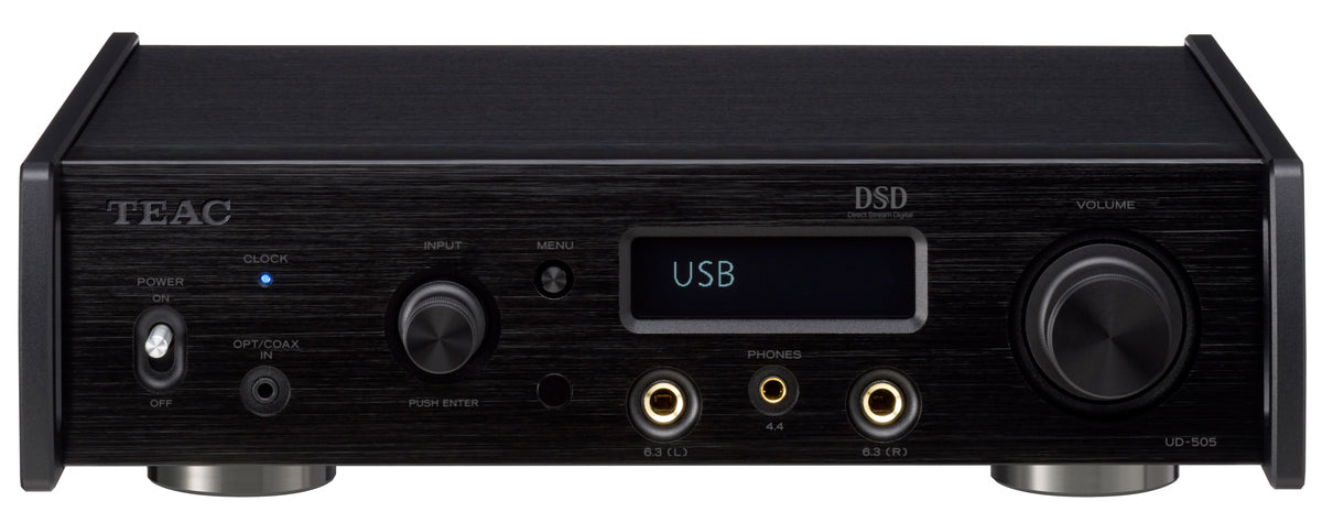 TEAC UD-505-X USB DAC Pre-amplifier (Black)
