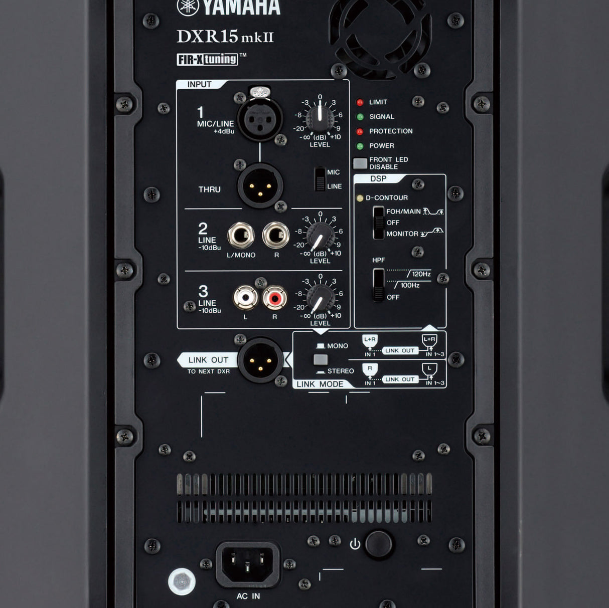 Yamaha DXR15 MKII Active PA Speaker (1100W)