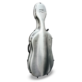 GEWA Cellos case Idea Titanium Carbon 3.3 - Titanium/blue