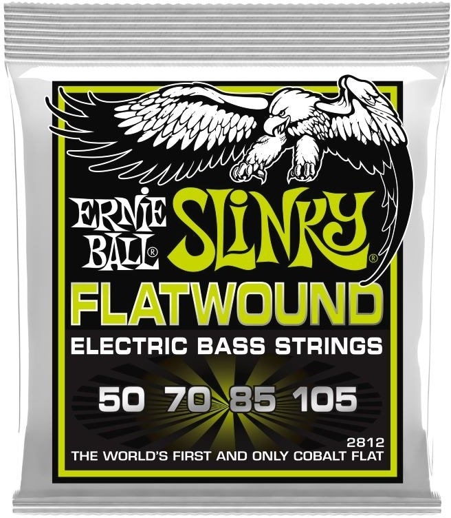 Ernie Ball 2812 Flatwound Cobalt Bass 50-105