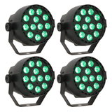 LED Spot Multicolor with remote control (12x3W) 4 pcs. Bundle