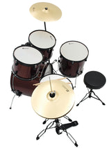 DiMavery DS-200 Drum Kit, Red