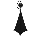 Holder with motor for mirror balls up to 50cm (Black)