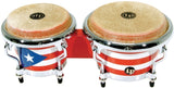 bongos accordables LP Mini Tunable, drapeau de Porto Rico, LPM199-PR
