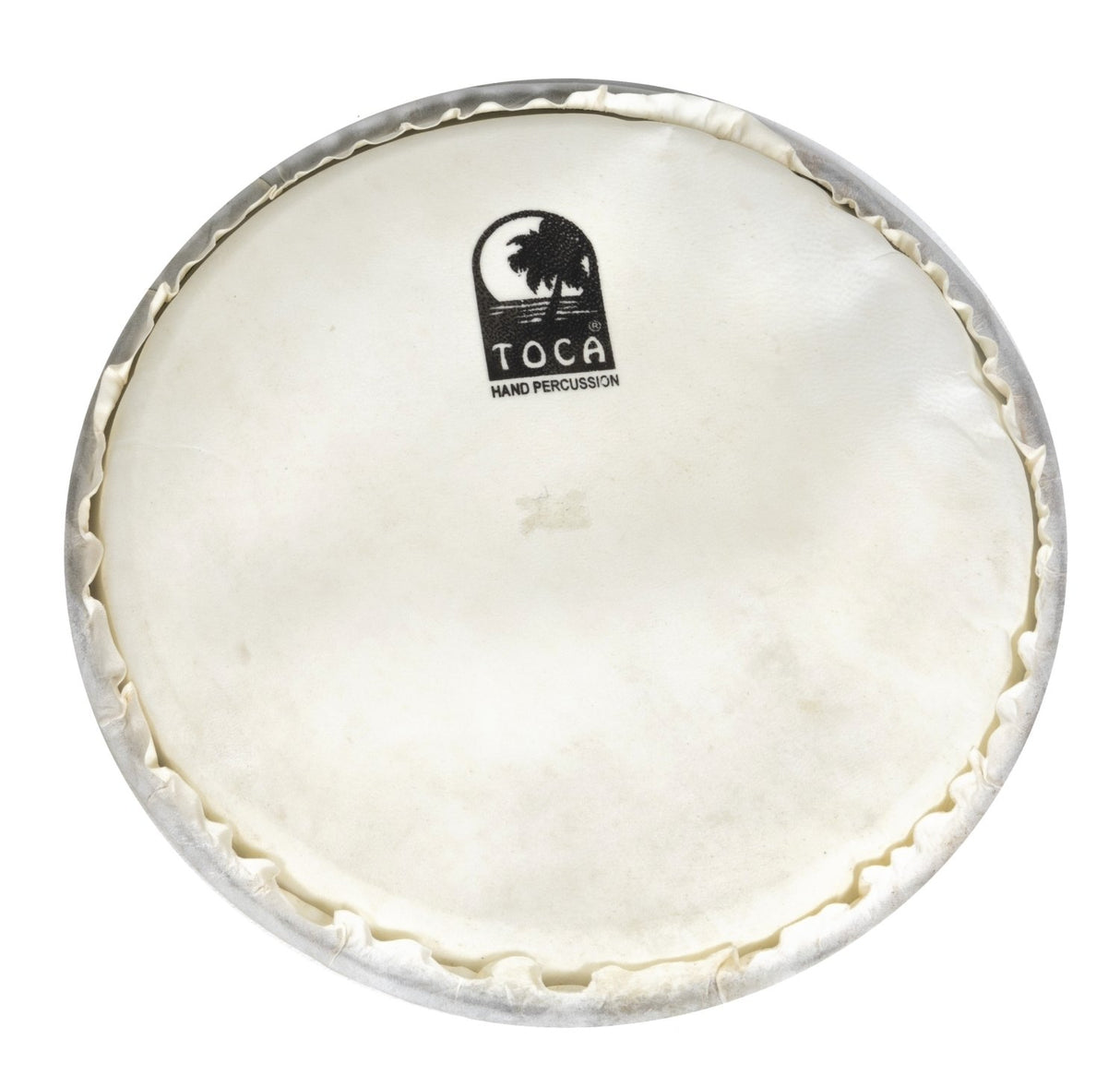 Toca Djembe head Freestyle Rope - 14" natural goatskin, Rope (TP-FHR14)