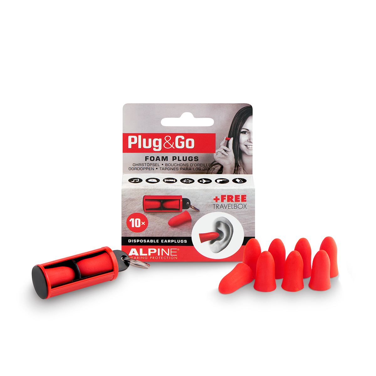 Alpine Earplugs (10 pcs.)