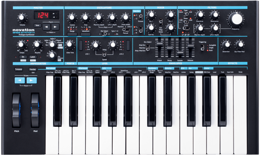 Novation Bass Station II Synthesizer 