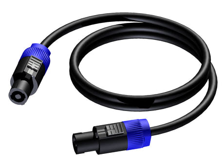 câble d'enceinte ProCab 4 x 2,5 mm² haut-parleur 3 m