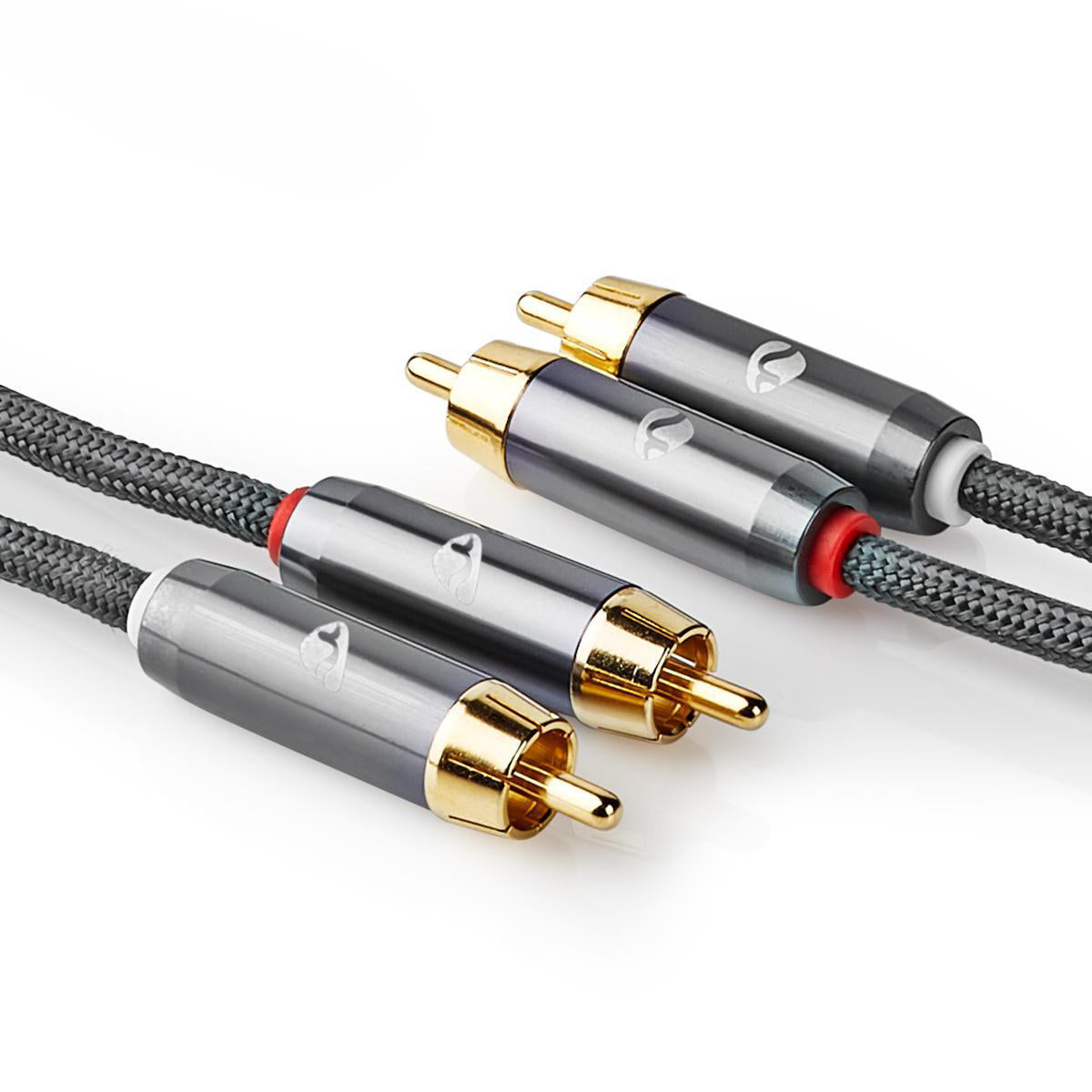 Premium Stereo Phono cable (1m)