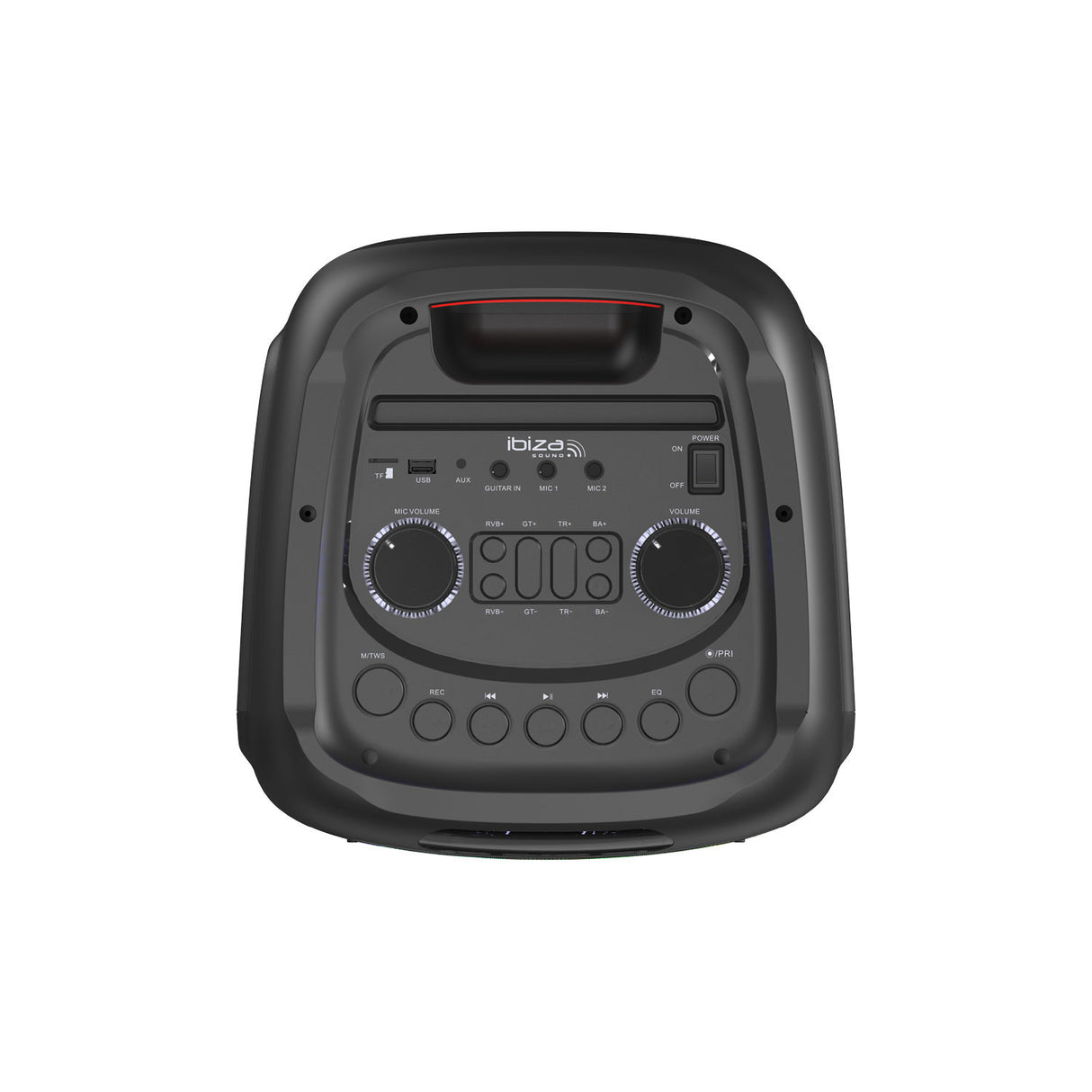 IBIZA Party Speaker with Lights and Bluetooth