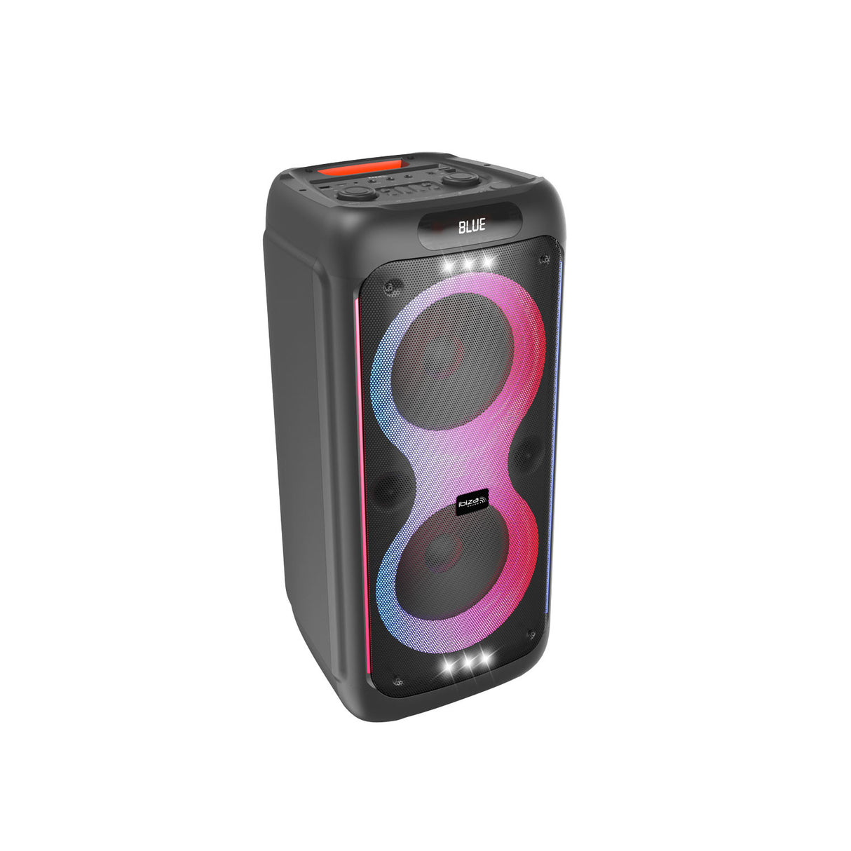 IBIZA Party Speaker with Lights and Bluetooth