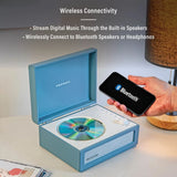 Crosley Voyager CD player, Washed Blue