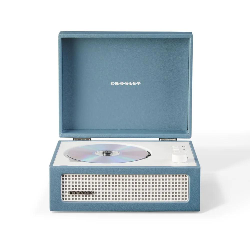 Crosley Voyager CD player, Washed Blue