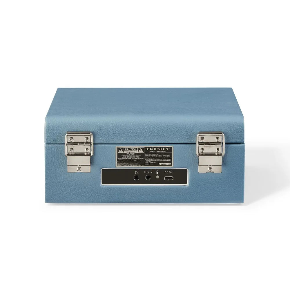 Crosley Voyager CD player, Washed Blue