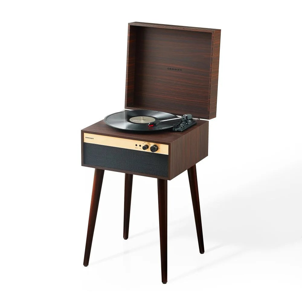 Crosley Jasper retro Turntable, Walnut